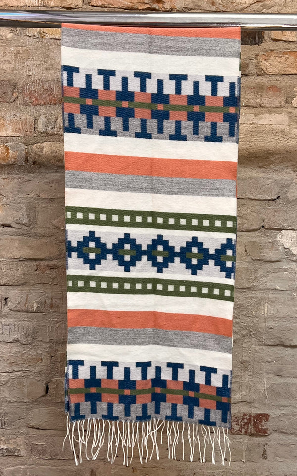 Vintage 90s Fleece Scarf