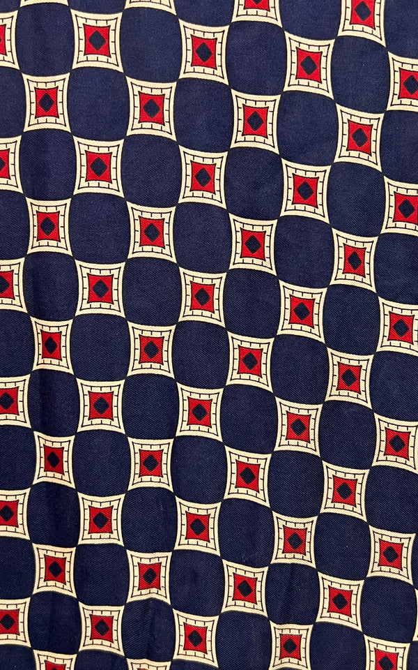 Vintage Skinny Scarf Silk