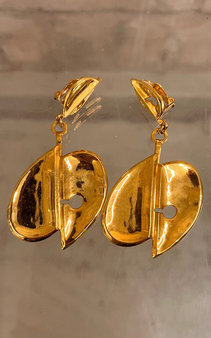 Vintage 90s Statement Clip Ons