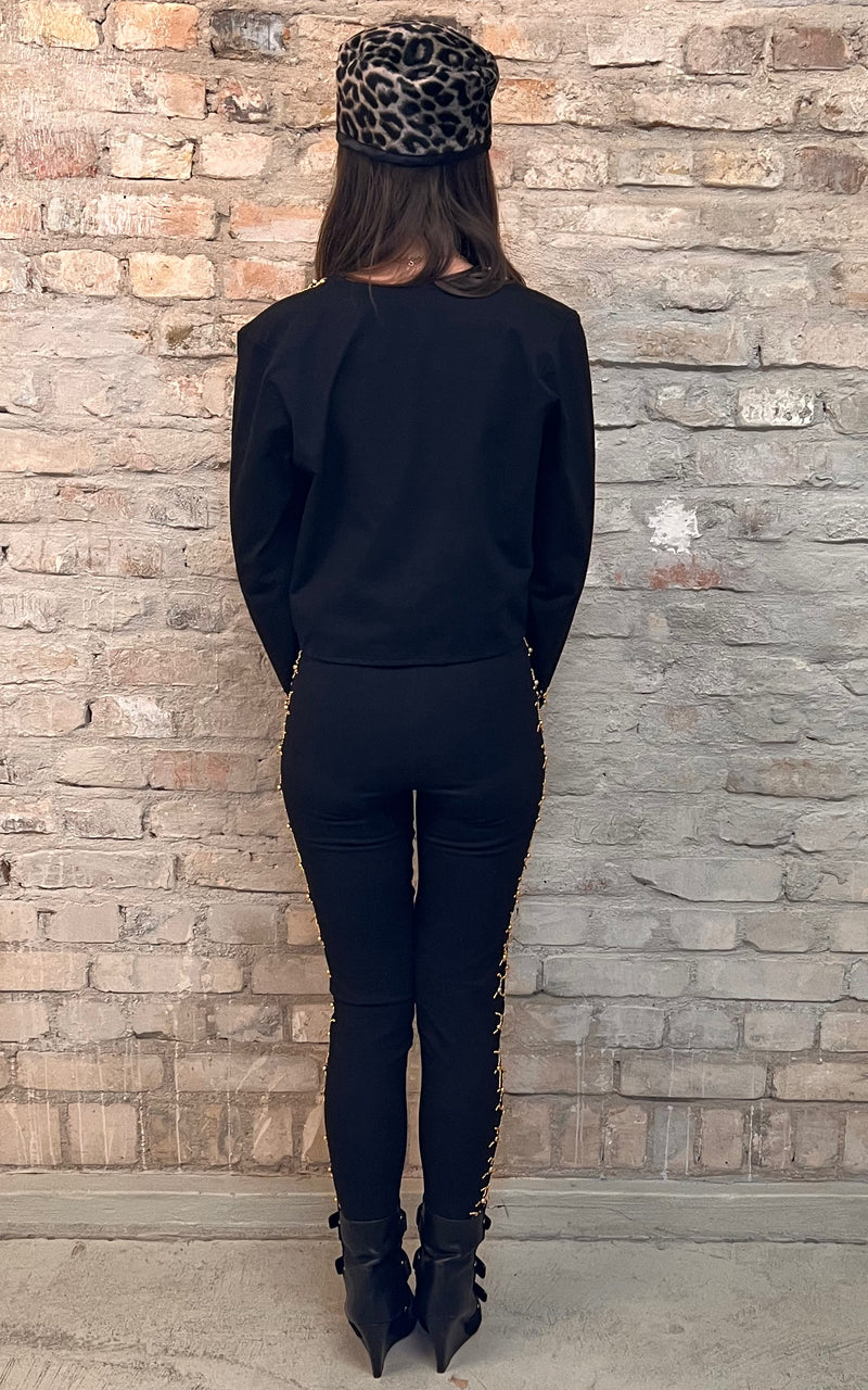 Vintage 90s Leggings & Bolero Set