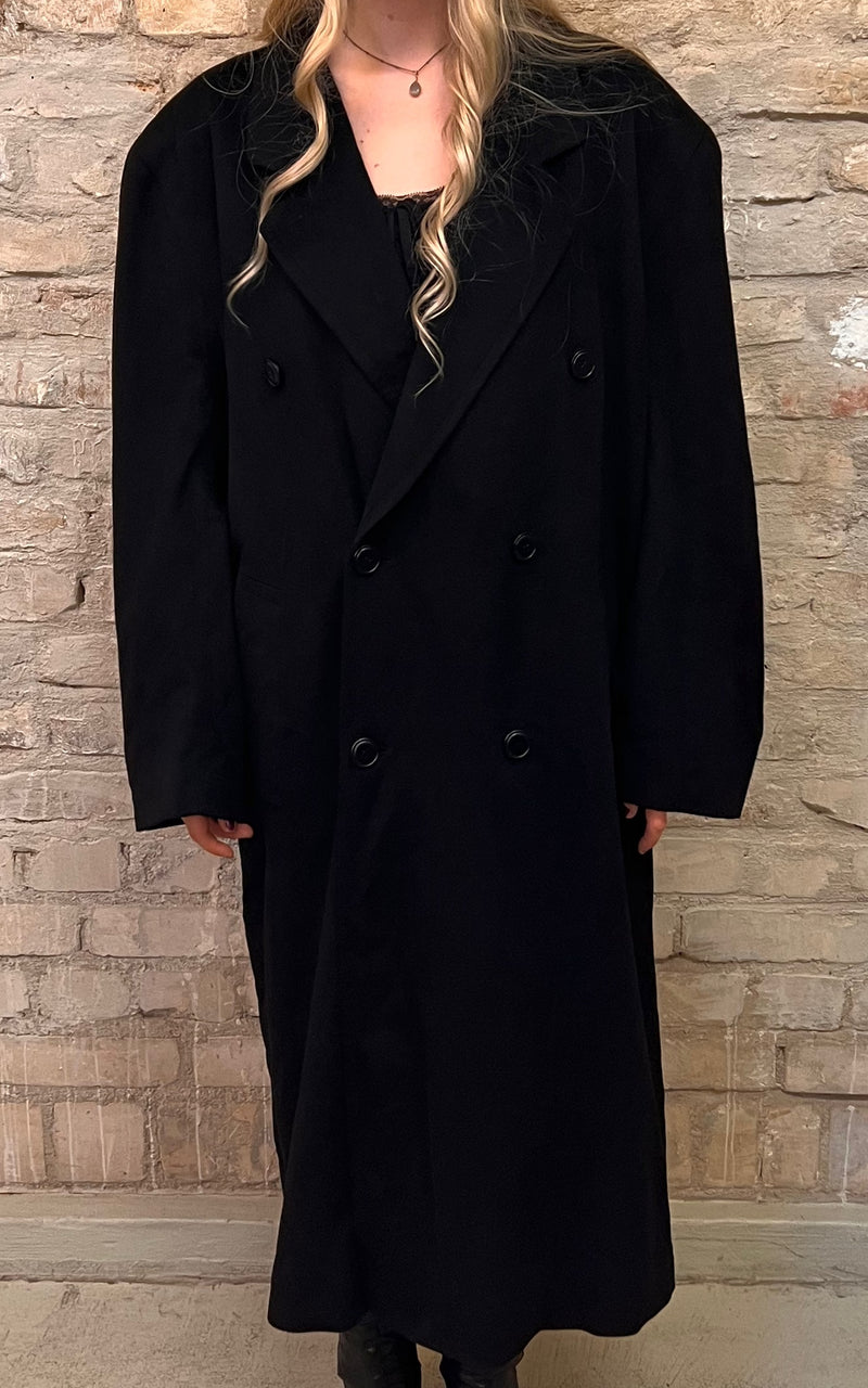 Vintage 90s Boss Loro Piana Cashmere Coat