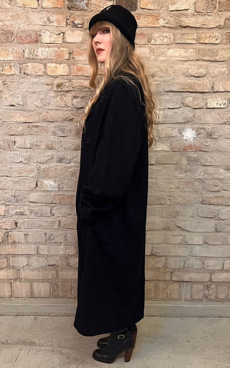 Vintage 90s Boss Loro Piana Cashmere Coat