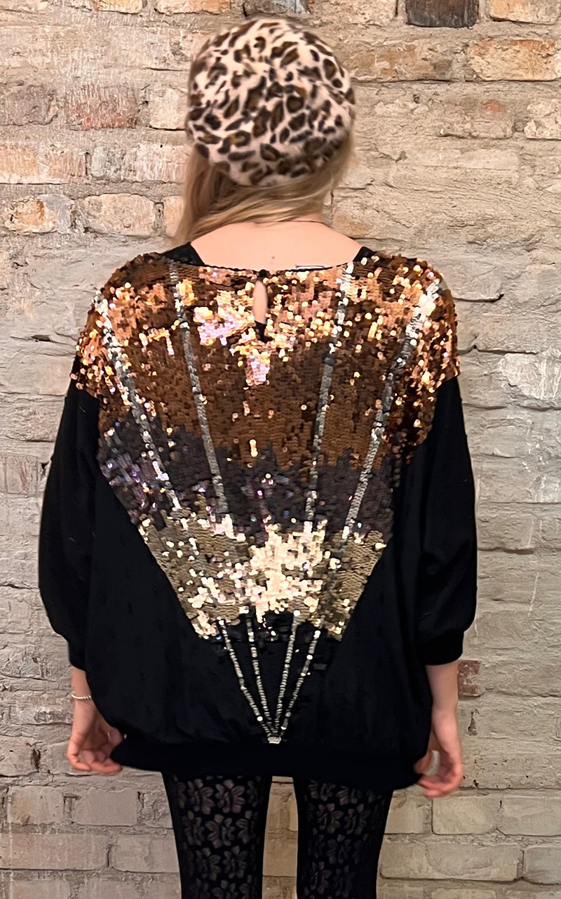 Vintage Vera Mont Sequin Jumper