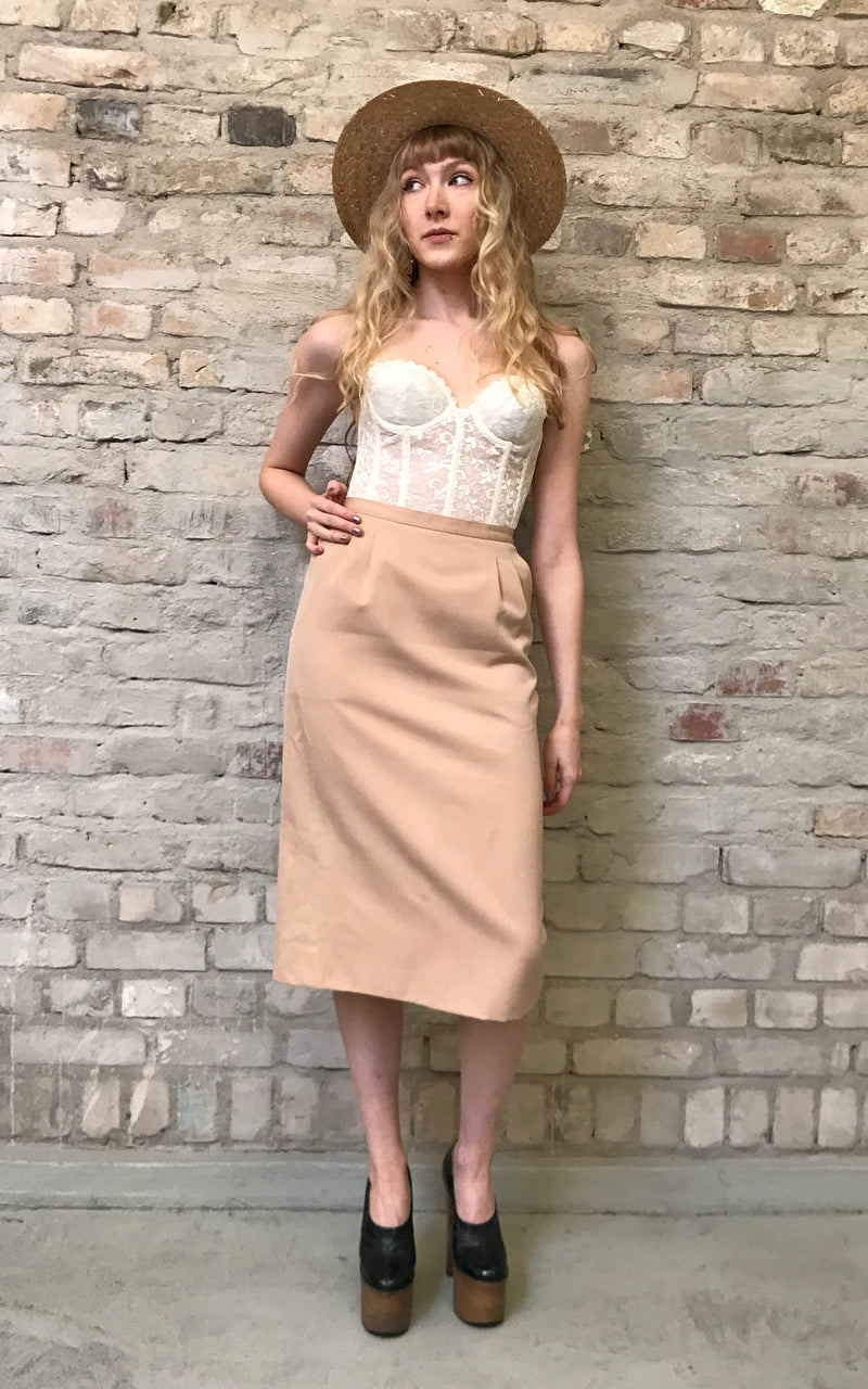 Vintage Nina Ricci Boutique Pencil Skirt