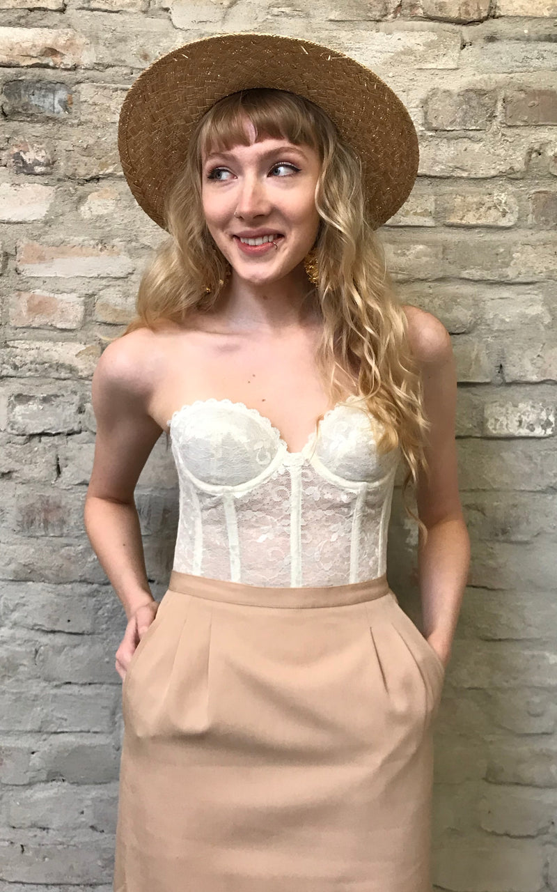 Vintage Nina Ricci Boutique Pencil Skirt