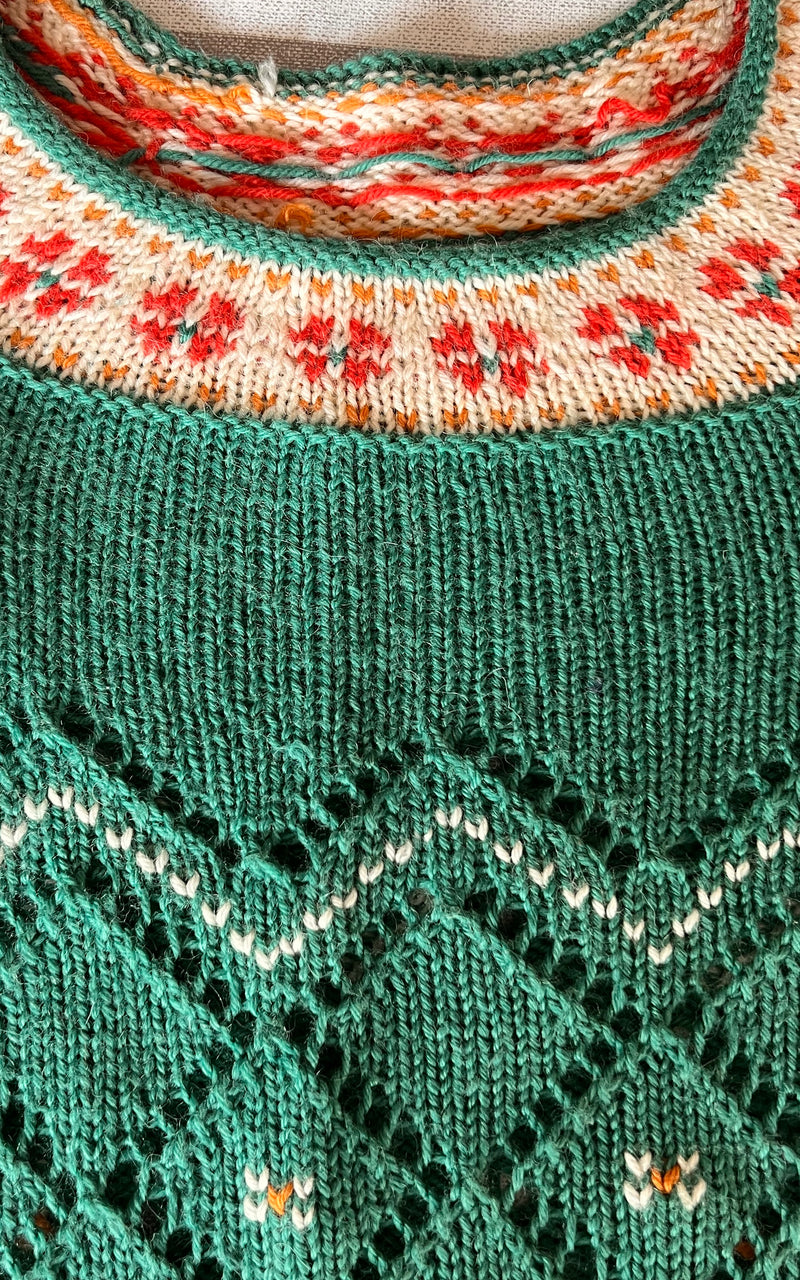Vintage Handmade Knit Dress