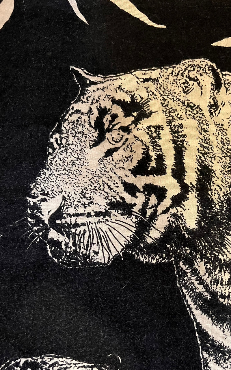 Vintage Tiger Caftan Dress