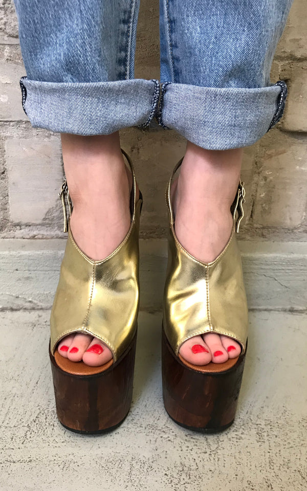 Vintage 70s Platforms Isabella