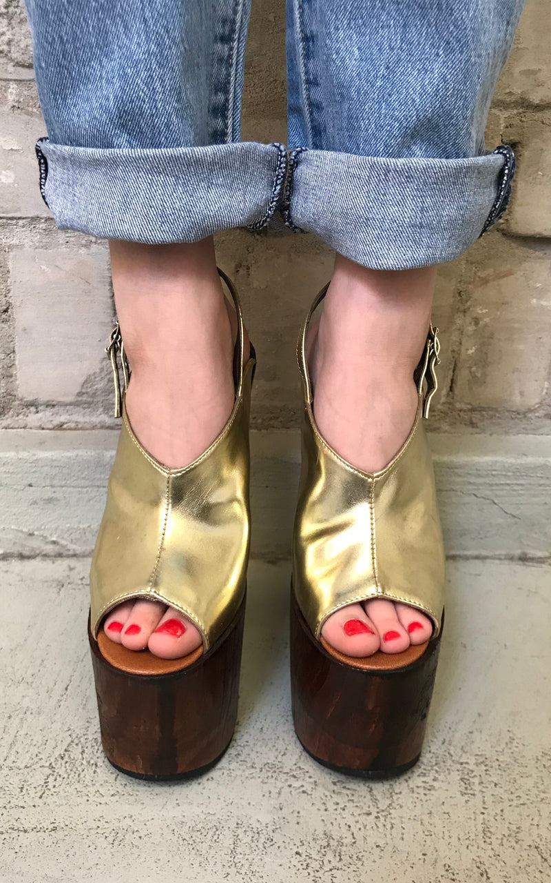 Vintage 70s Platforms Isabella