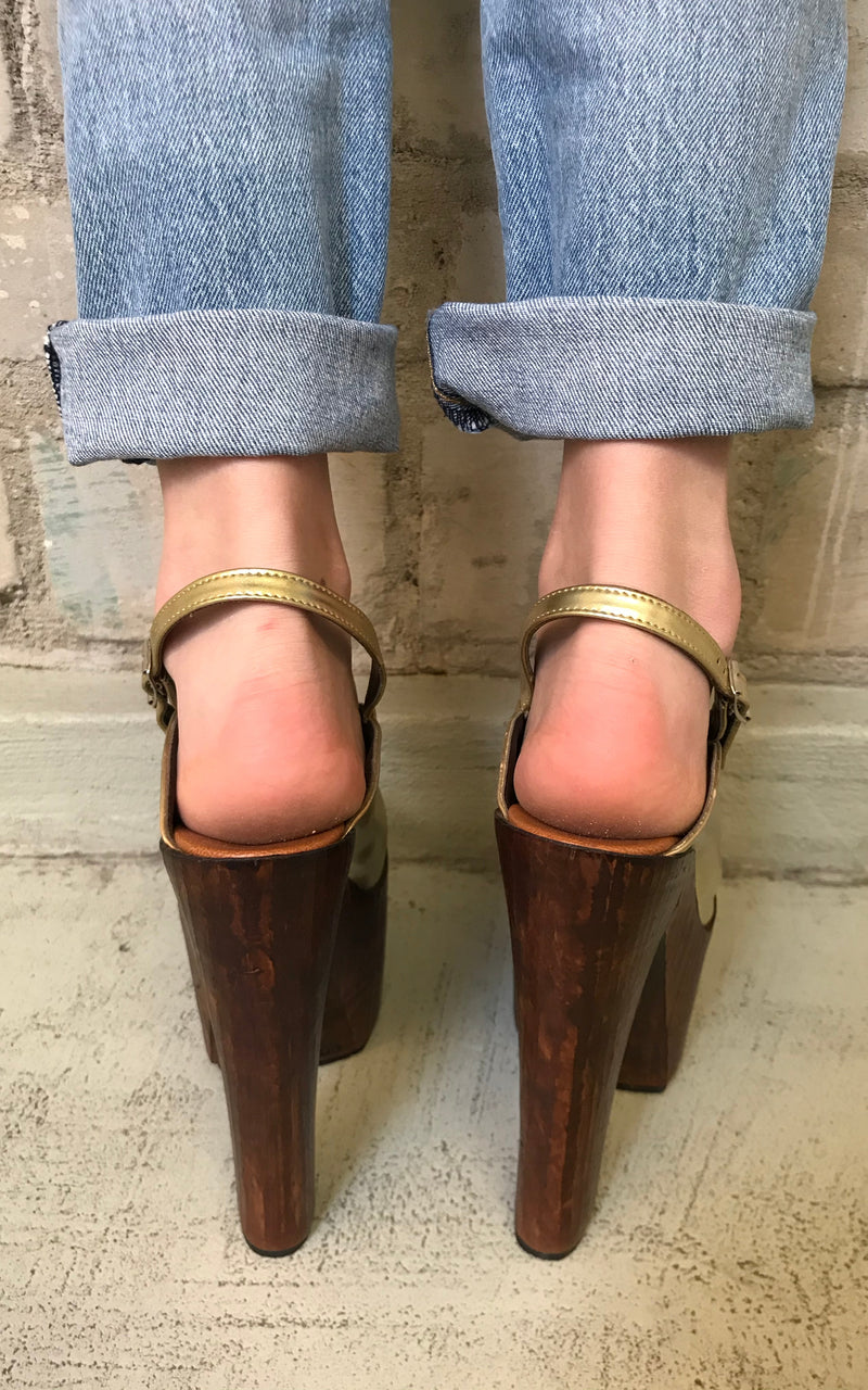 Vintage 70s Platforms Isabella