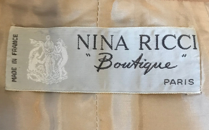 Vintage Nina Ricci Boutique Pencil Skirt