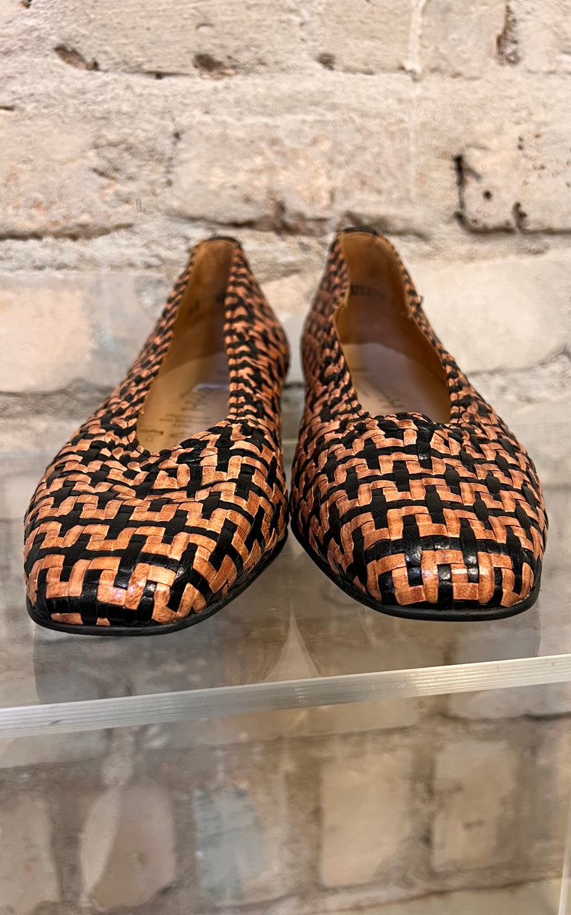 Vintage Braided Loafer 41