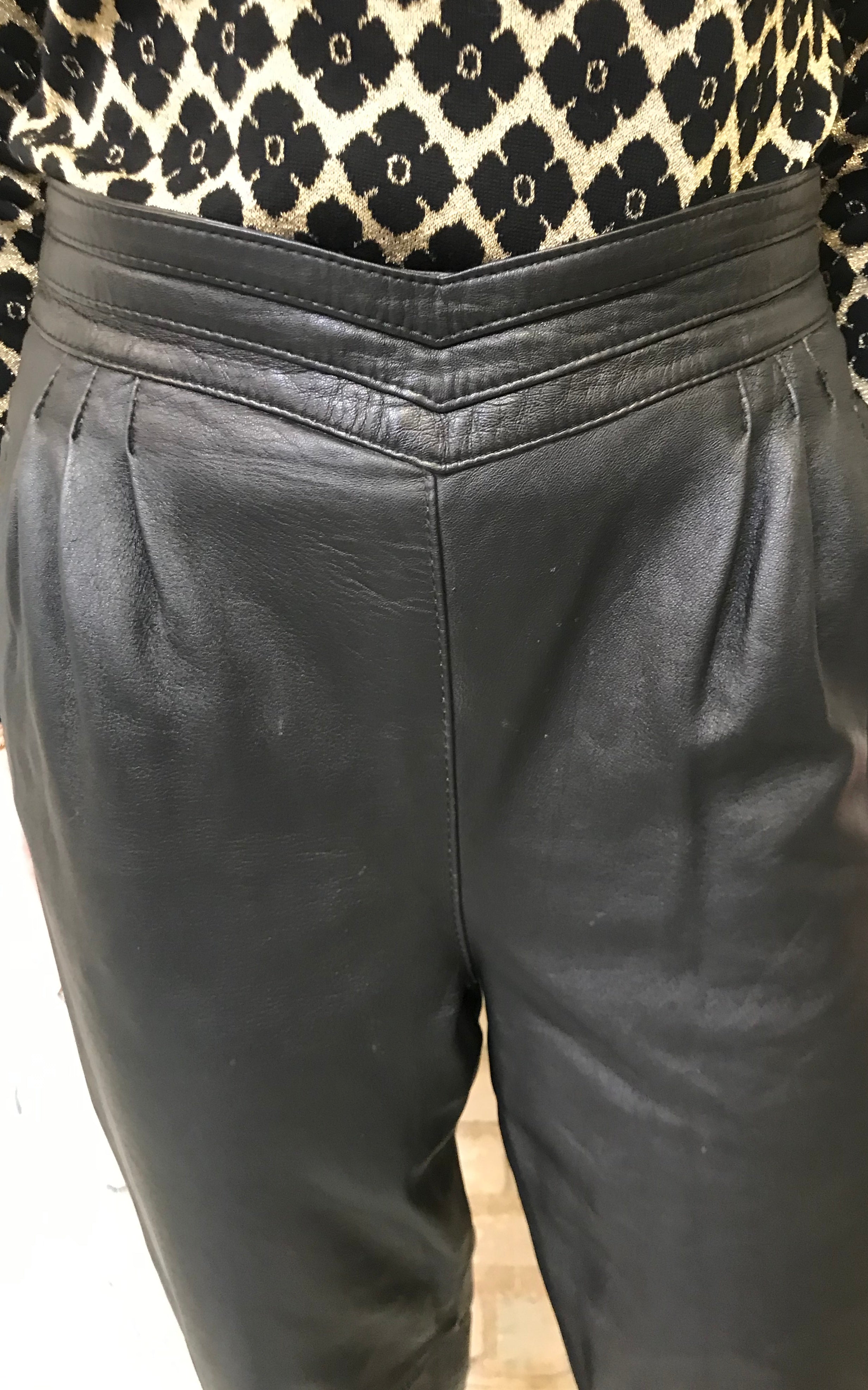 Vintage 80s Leather Pants
