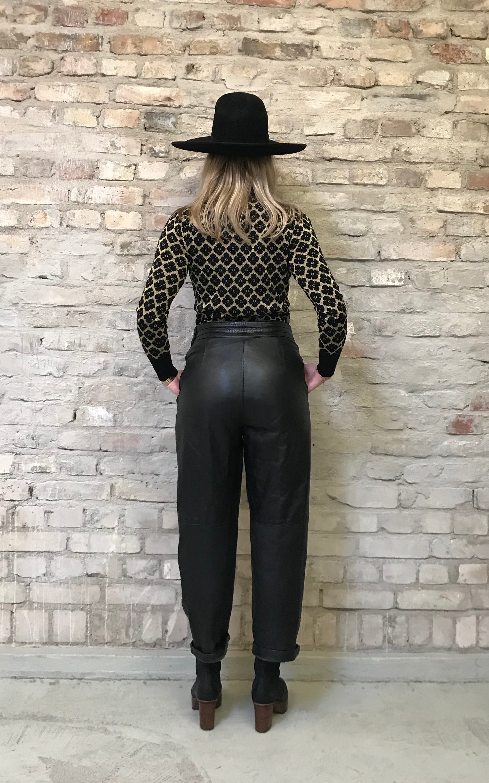Vintage 80s Leather Pants