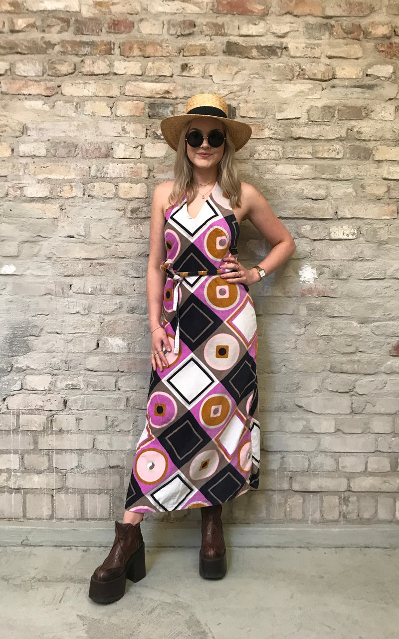 Vintage 60s Terry Towel Dress