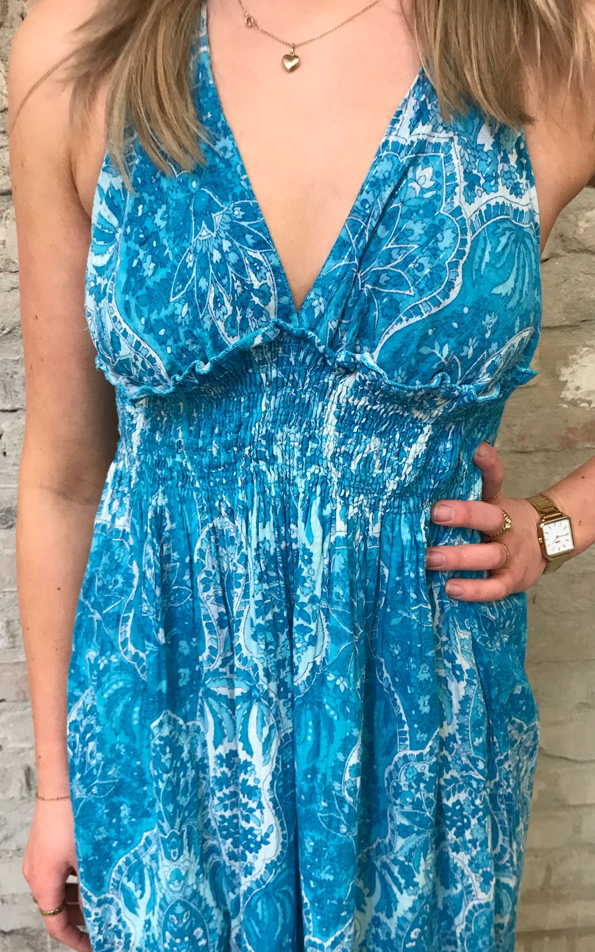 Vintage Indian Gauze Dress