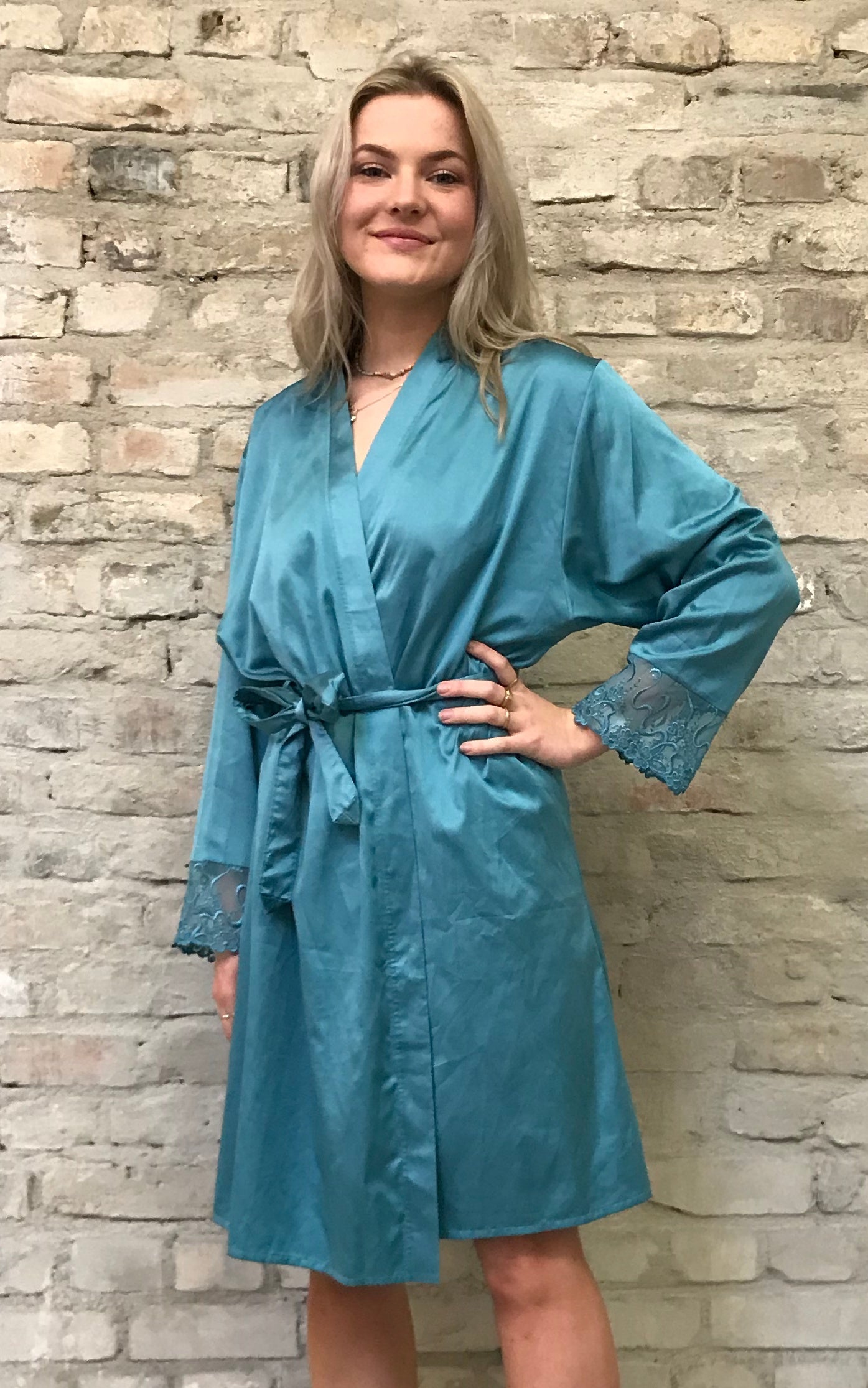 Vintage Silk 3 Piece Lingerie Set