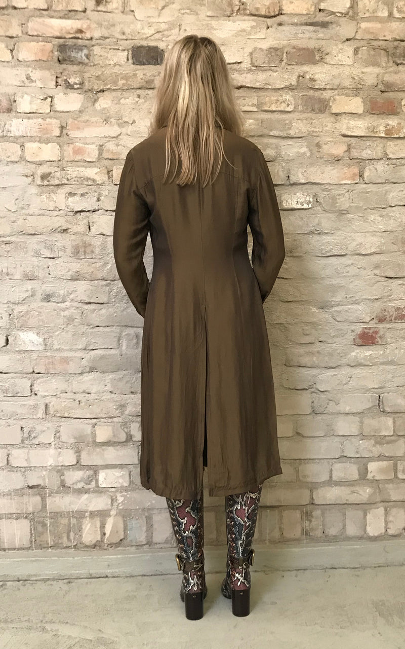 Vintage 90s Longblouse Iridescent Colour
