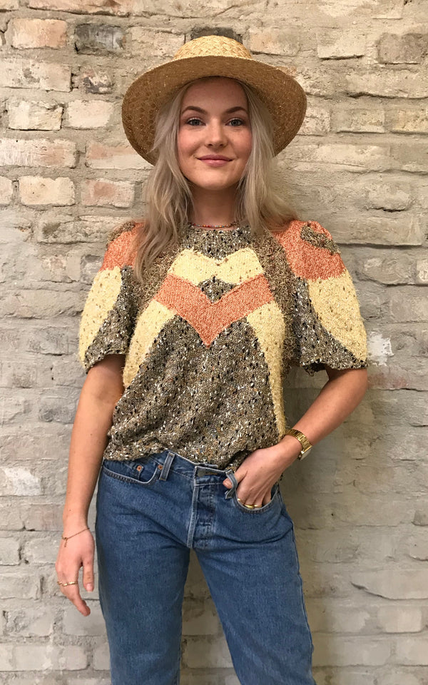 Vintage Handmade Knit Top