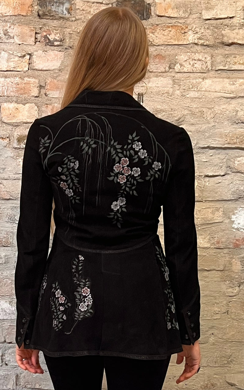 Lovely 70s Roberto Cavalli Suede Jacket